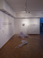 Ulrike Hagenkort, Installation Kunstverein Wesseling, 2017